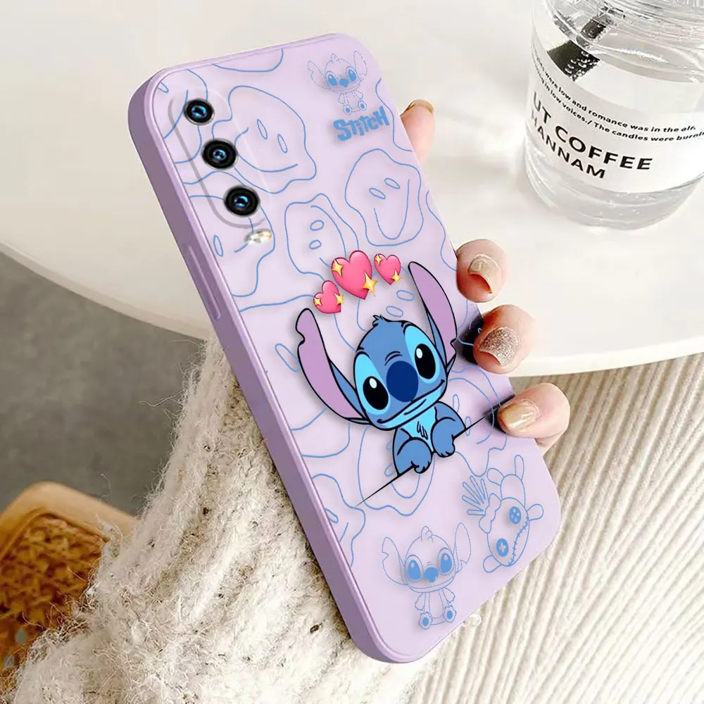 Disney Cute Stitch Phone Case For Infinix HOT 10 11 10s 11s 12 20s 30 30i 9 play Note 10PRONFC 11 12 G88 G96 X680 X682 10T 5G