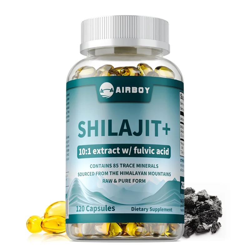 

Капсулы Шиладжит - для поддержания здоровья мозга, концентрации внимания, памяти и иммунной системы, снижения усталости и повышения выносливости