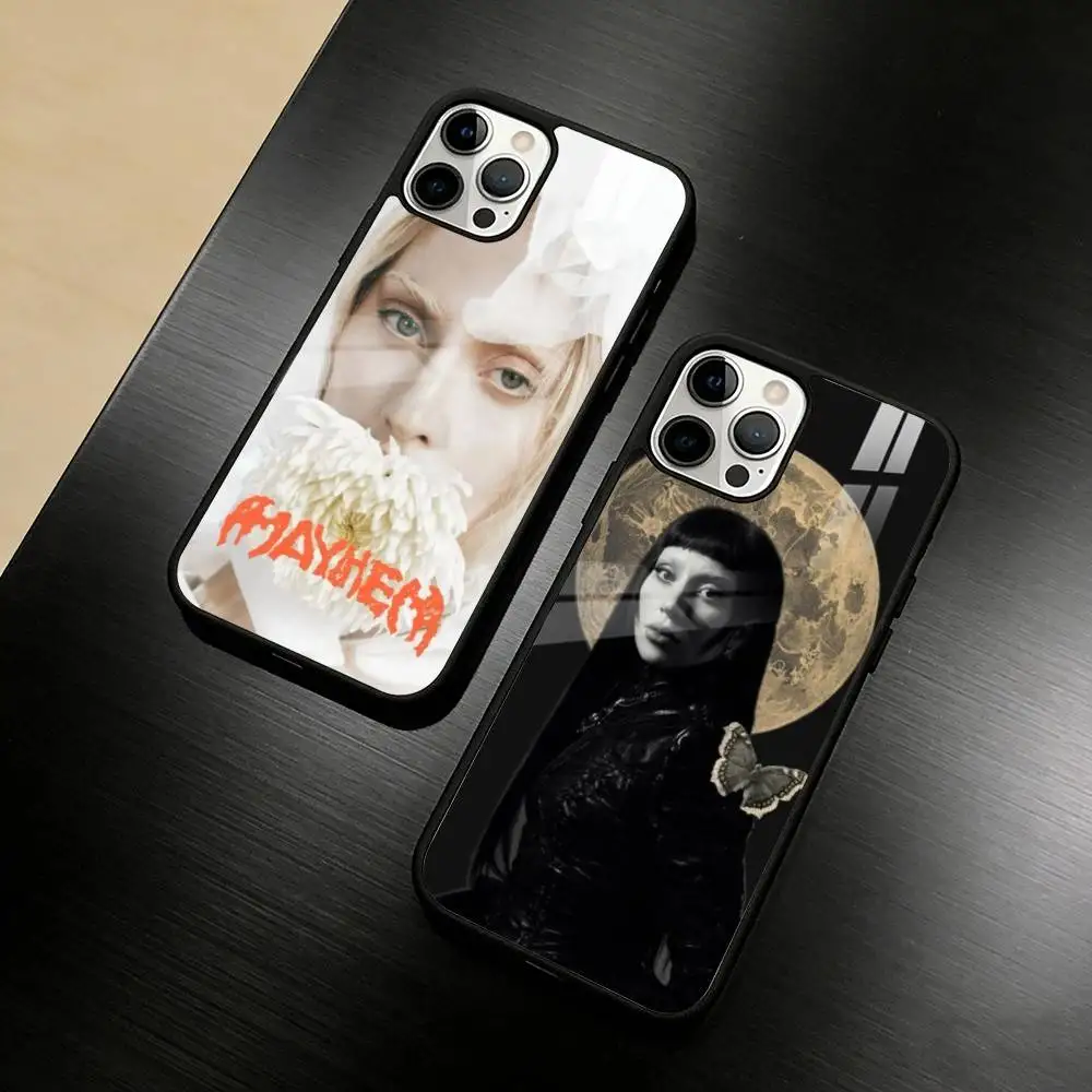 

L-LADY GAGA MAYHEM Phone Case For iPhone 17/16/15/14/13/12/Plus/Pro/Max for Magnetic Wireless Charging