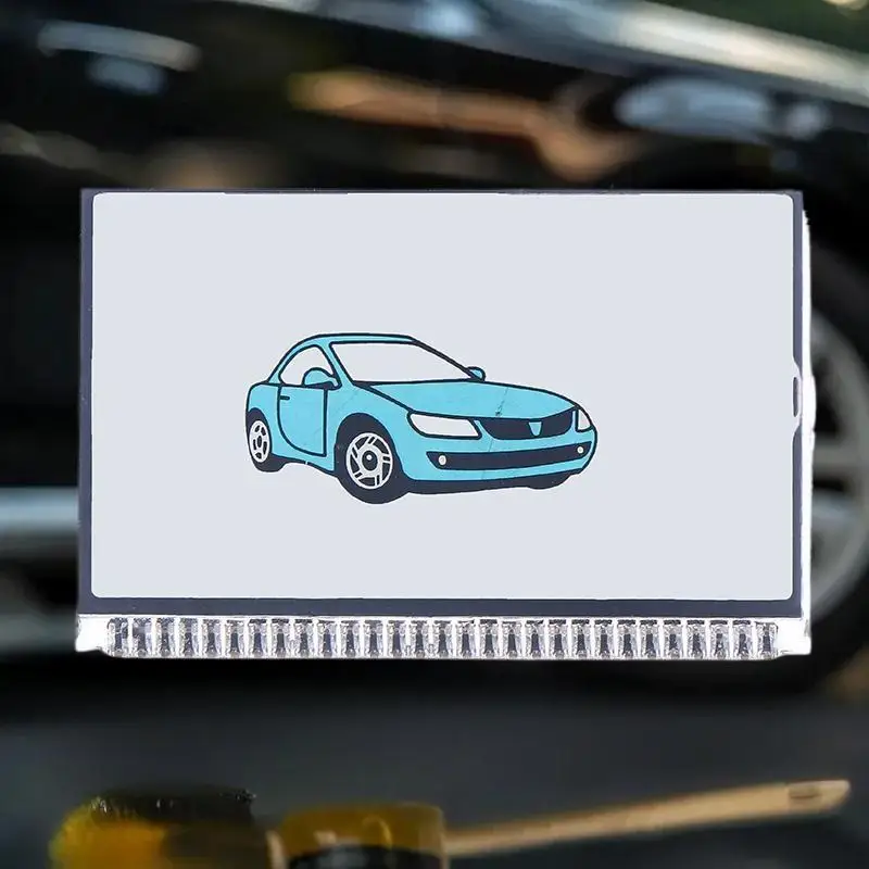 

Dual Way Car Alarm System ZX-940's LCD Screen with Firm Metal Base