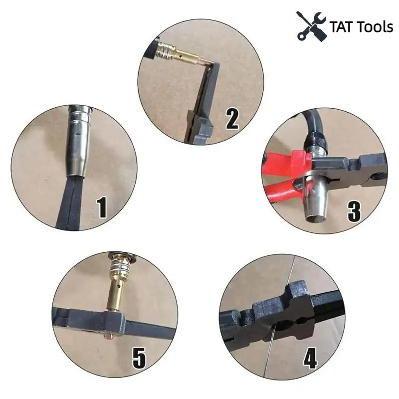 

8"MIG Welding Pliers Magnetic MIG Welding Torch Holder For Drawing Wire, Splatter Removal