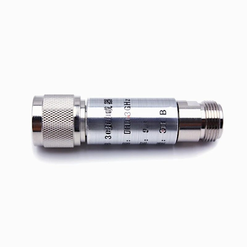 

5W Coaxial Microwave Attenuator N-JK Male/female 3/5/6/10/20/30DB 0-3G