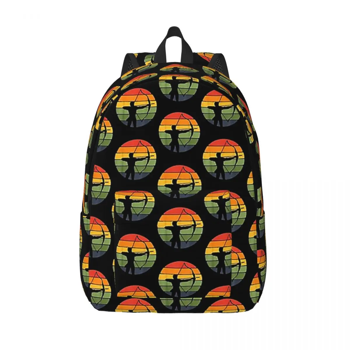 

Archery Retro Backpack for Boy Girl Kids Student School Bookbag Archer Daypack Preschool Kindergarten Bag Durable