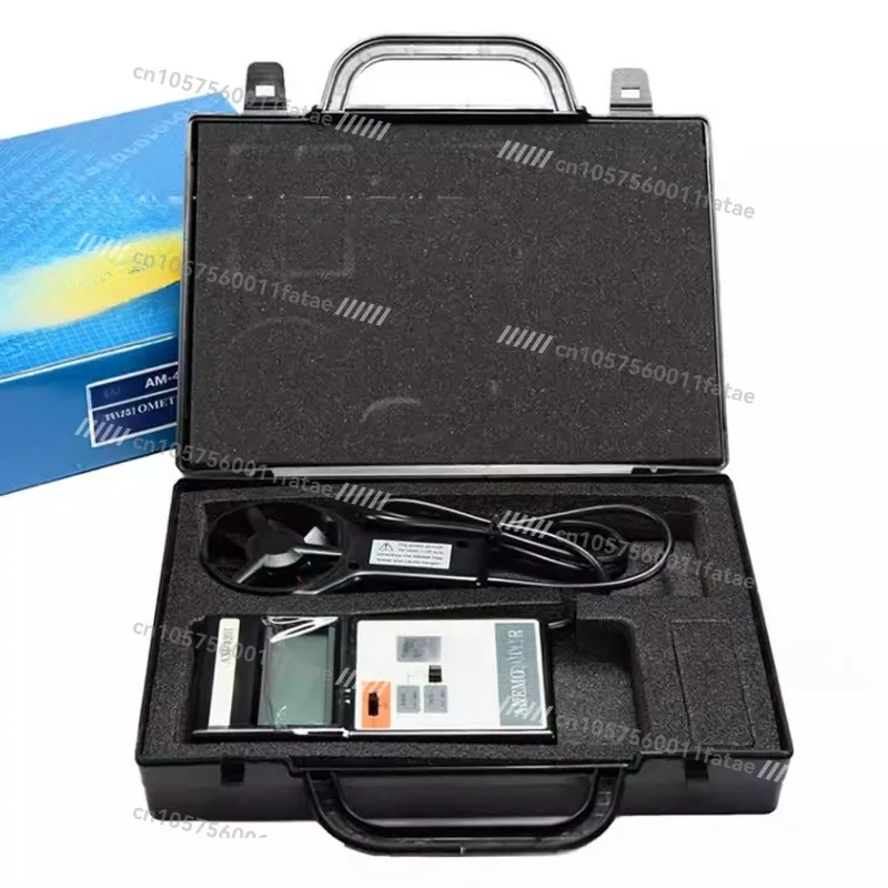AM-4201 Digital Anemometer Wind Speed Meter with Wind Direction Measurement High Accuracy LCD Display
