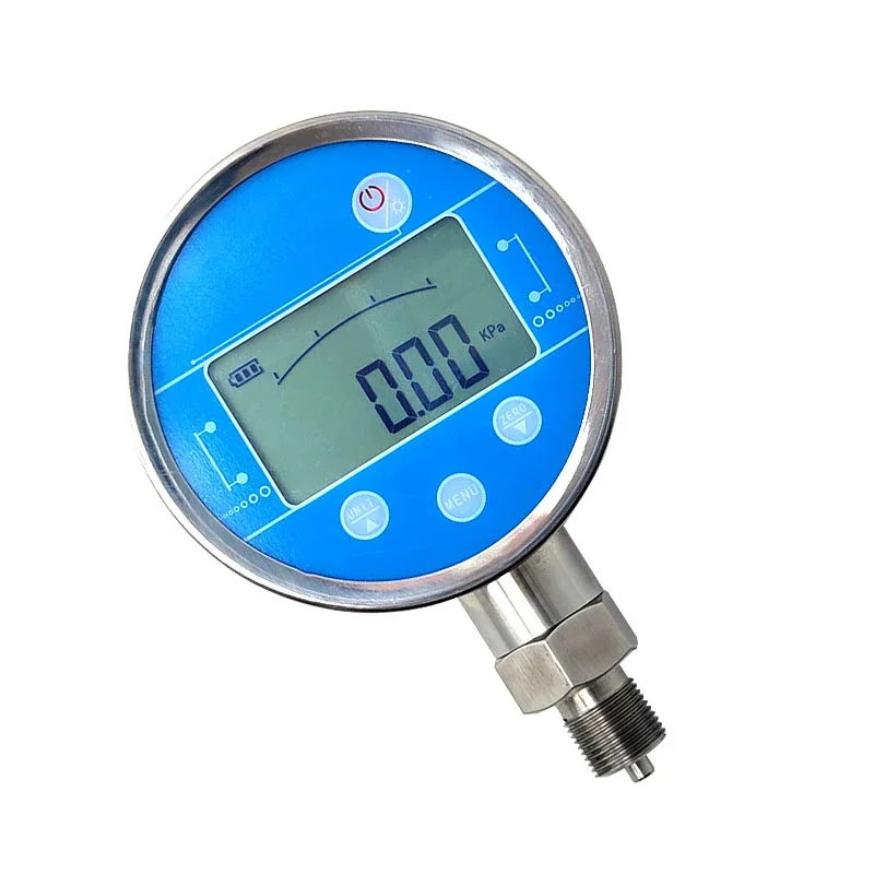 

YW-100B Hydraulic Pressure Gauge Intelligent Liquid Gas Oil Vacuum Pressure Gauge Digital Manometer