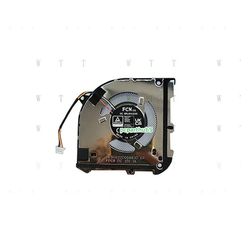 

TT новый для Asus VivoBook S 14X S5402 S5402ZA K3502 K3402ZA охлаждающий вентилятор процессора ноутбука DC12V