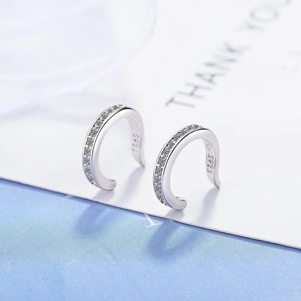 New Reusable Ear Corrector Clips Punk Rock Style Hypoallergenic Clip Earrings Comfortable No Hole Ear Clip Daily Wear