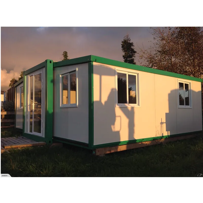 Compact Prefab Tiny House – 20FT 40FT Portable Container Home with Functional 1 2 3 Bedroom & Kitchen