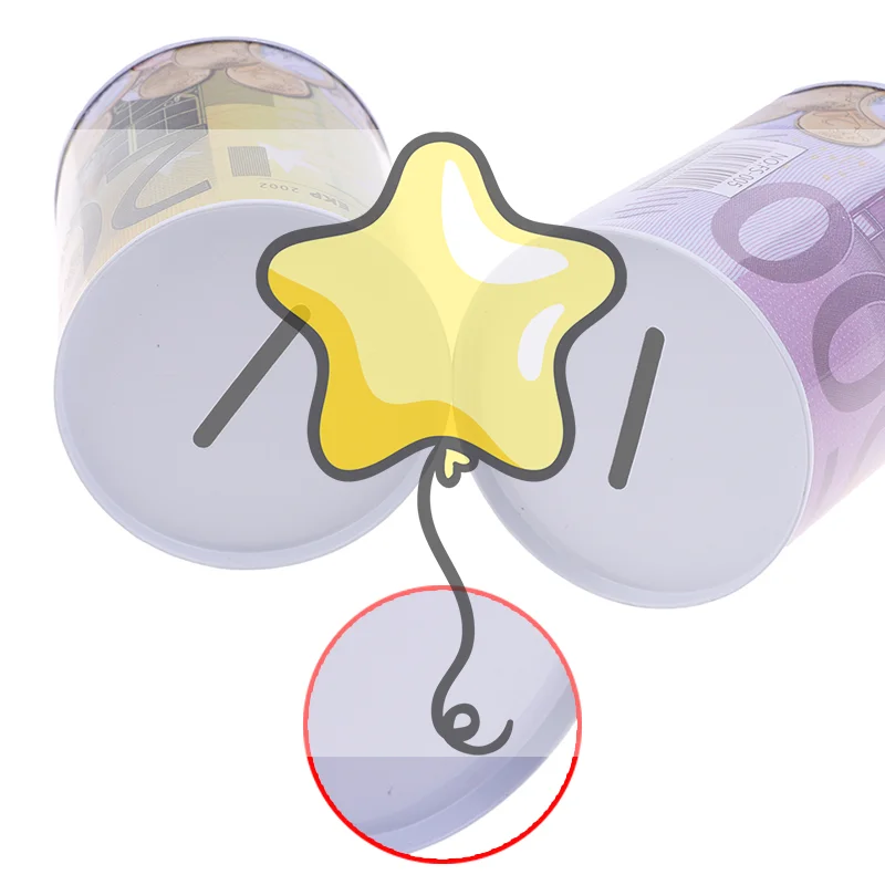 صندوق أموال بالدولار الأوروبي، بنوك آمنة على شكل حيوان لصناديق إيداع العملات المعدنية #1