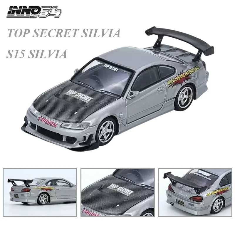 

INNO 1:64 Scale TOP SECRET SILVIA S15 SILVIA DieCast Model Car Collection Toy Gift