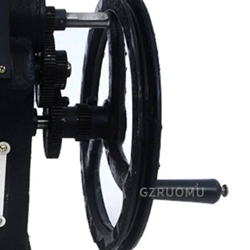 NZ-7 Thick Wire Diameter Manual Winding Machine, Small Hand Crank Coil Winding Tool with Electronic Digital Display & Precise Co