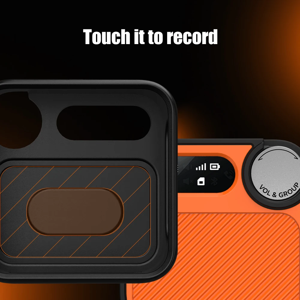 Funda Sikai de Silicona para Walkie Talkie Deportivo Xiaomi - Funda Protectora Duradera para Camping, Senderismo y Aventuras al Aire Libre