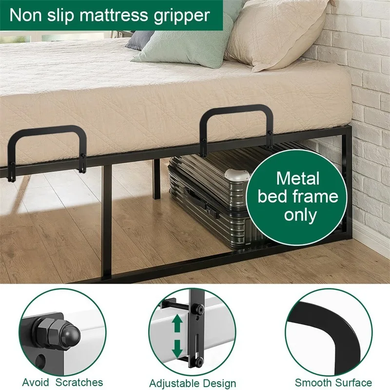 Anti-Slip Mattress Support Mattress Slide Stopper Metal Mattress Gripper Retainer Bar Mattres Stoppers To Prevent Sliding