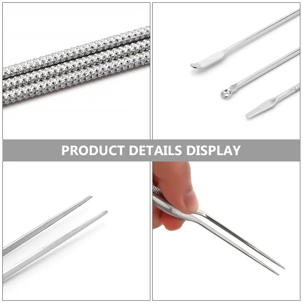 

5 шт., инструменты для удаления ушной серы, разные формы, компактный, легкий, портативный, безопасный для нежных ушей, сборщик ушной серы