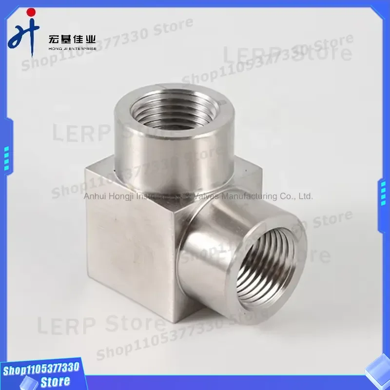Stainless Steel Pneumatic Throttle Valve Elbow Fitting Air Flow Control Connector for Industrial Automation System Precision
