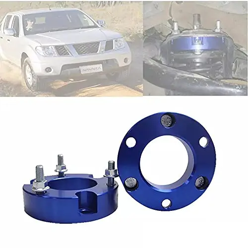Kit de Elevación de Suspensión Delantera para Nissan Frontier Navara D40 2005-2020, Espaciadores de Amortiguadores de Aluminio, Elevación de