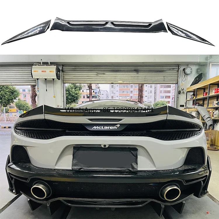 

Real Carbon Fiber Rear Trunk Lip DuckTail Wing Rear Spoiler for Mclaren GT
