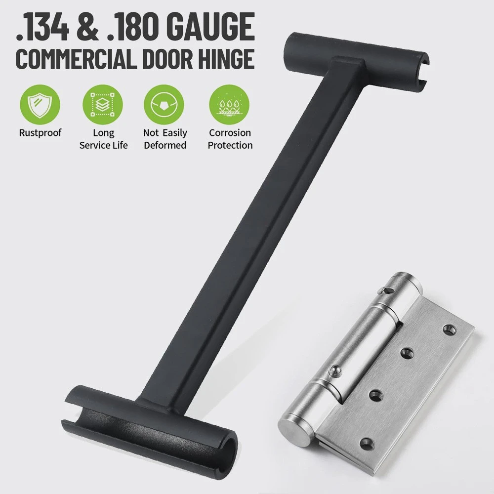 Gauge Commercial Door Hinge Adjustment Tool for Standard Heavy Weight Knuckle Bender Pin Fixer Not Suitable for Home Hinges