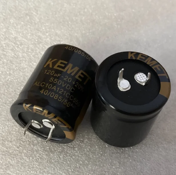 4pcs/lot Original KEMET BHC ALC10 550V 120UF 30X35mm audio aluminum electrolytic capacitor free shipping