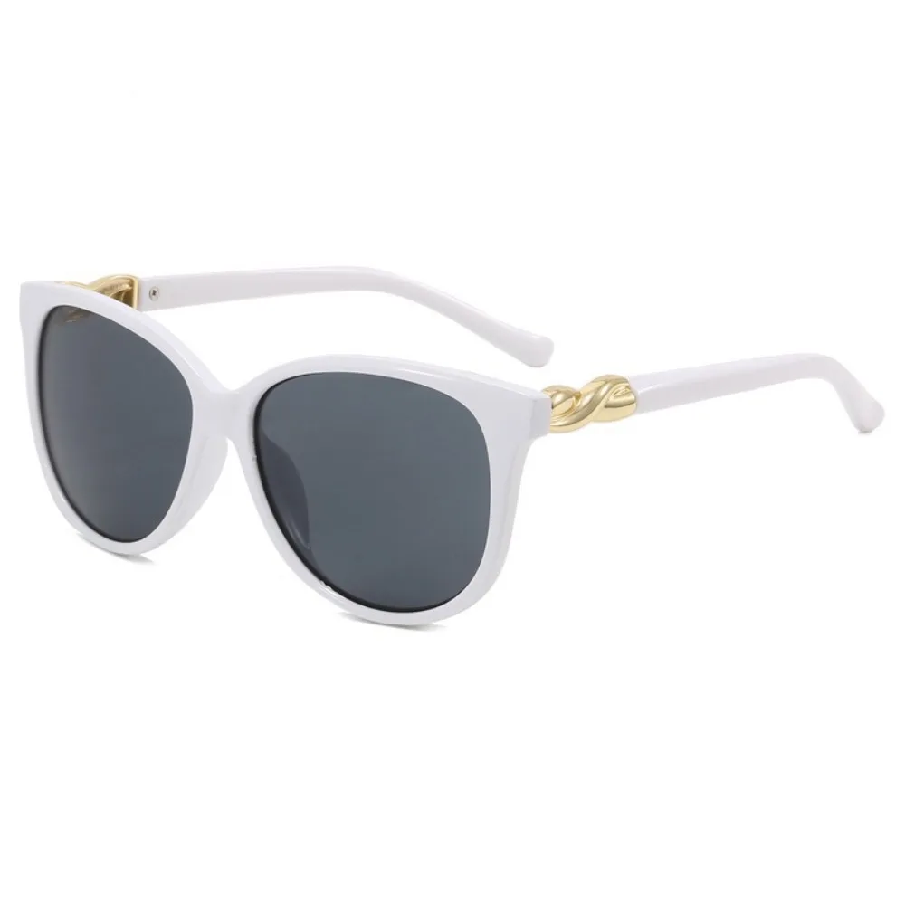 

Fashion Round Women Sunglasses Oversized Anti-UV Sun Glasses V400 Korean Style Shades Eyeglasses Summer