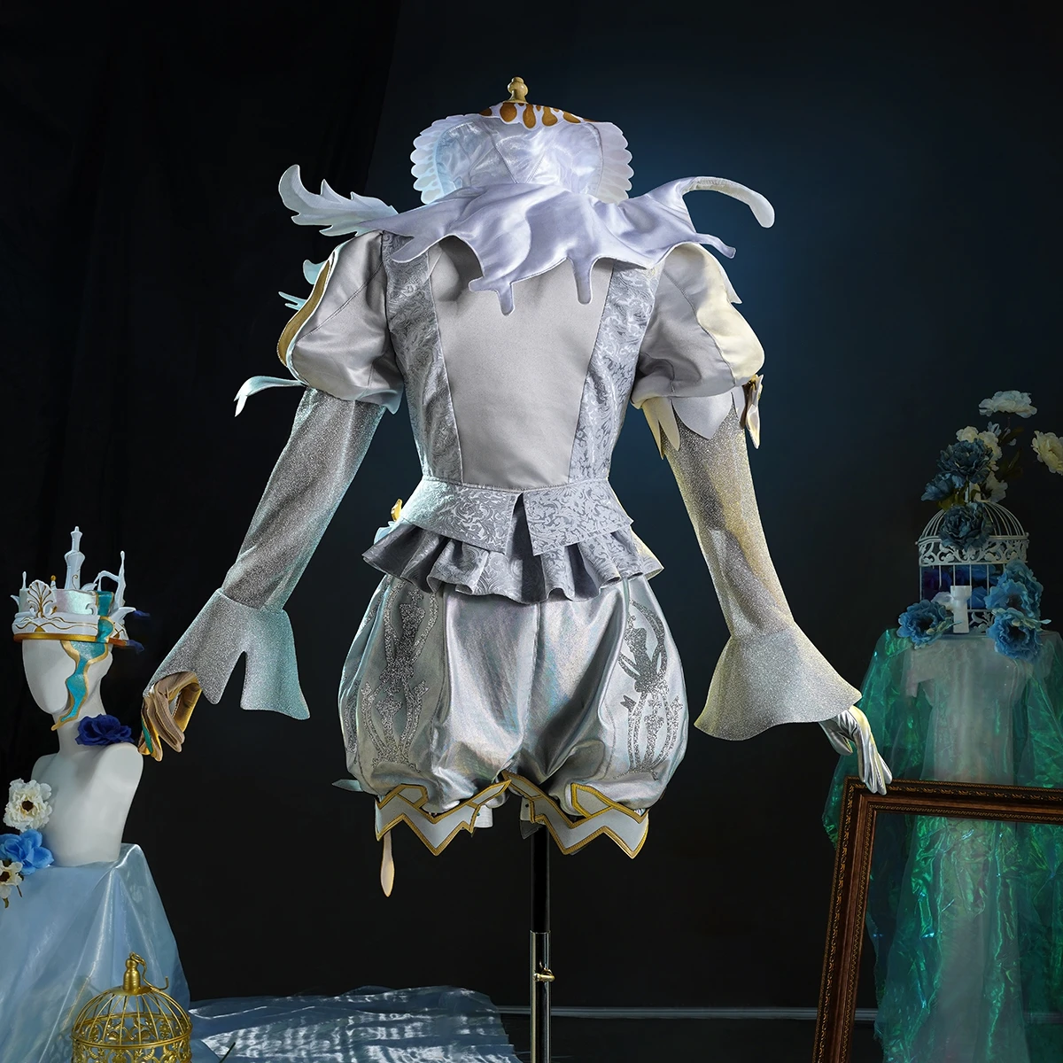 الهوية الجديدة الخامس الدمى تأثيري حلي لجميع القديسين عيد الميلاد لعب الأدوار حفلة المعرض الهزلي لعبة الهوية الخامس S-XXL