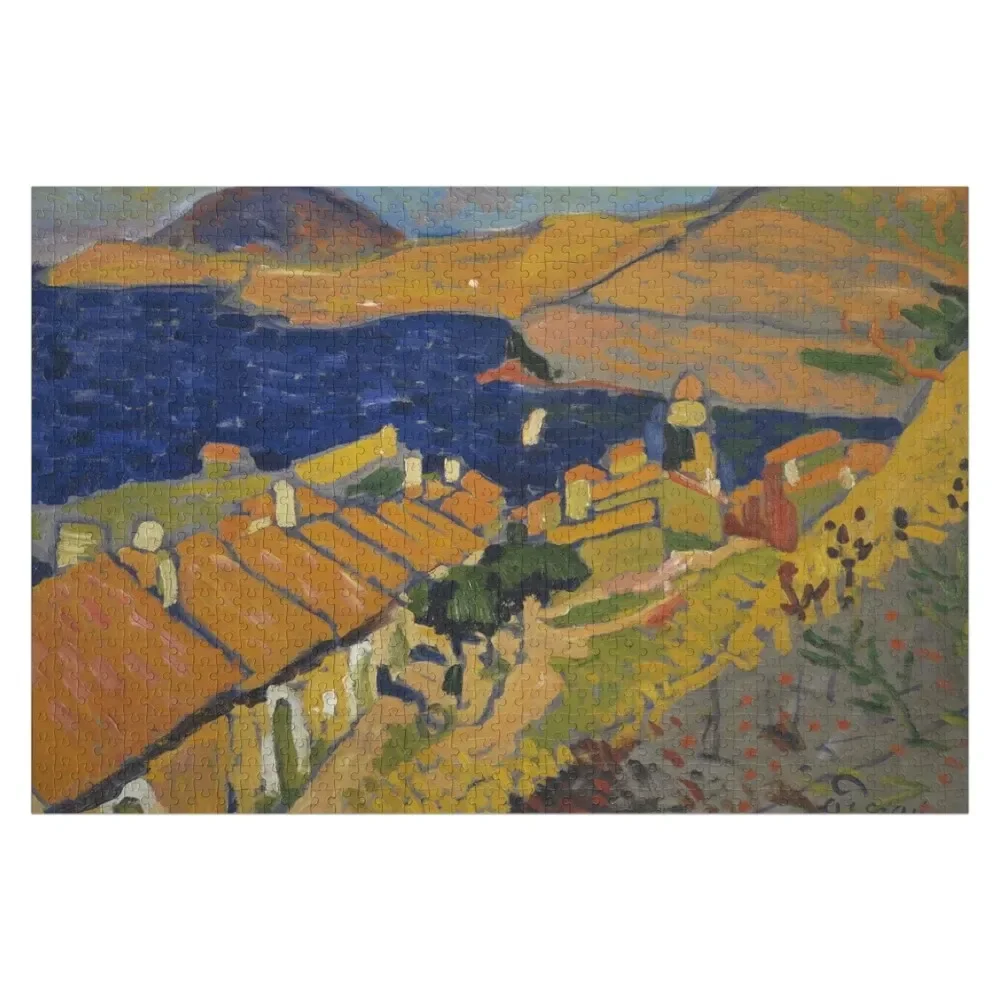 Rompecabezas artístico de Andre Derain, pinturas decorativas de madera, juguetes personalizados de madera para adultos, rompecabezas para niños