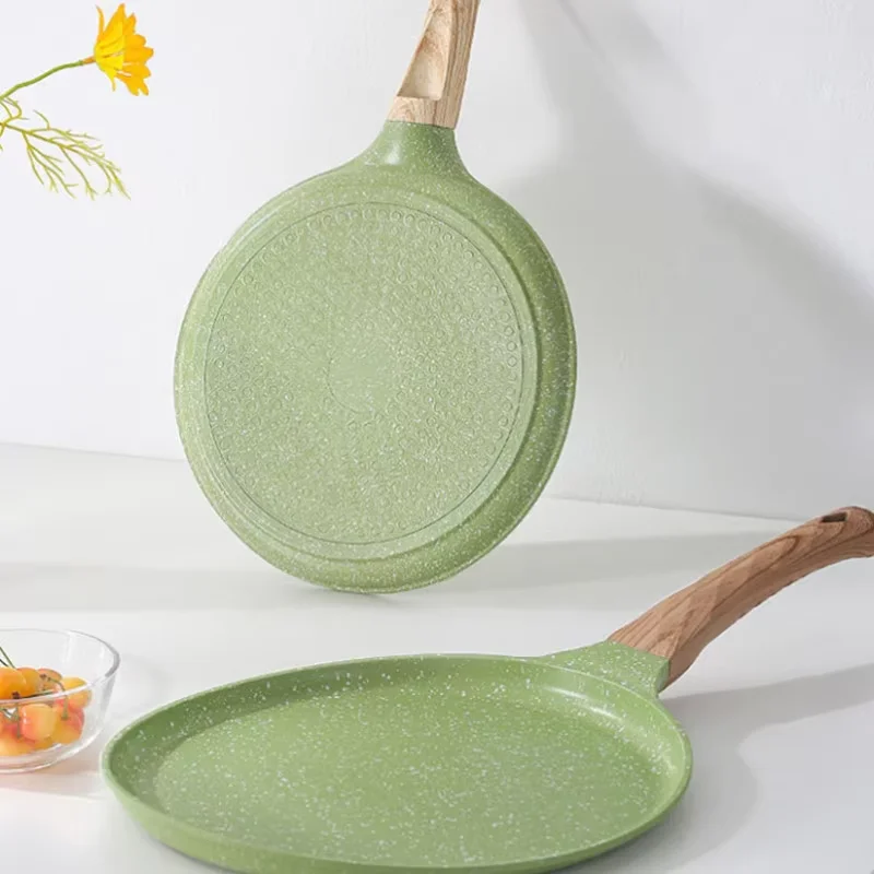 Maifan Stone Frying Pan Steak Pancake Omelette Non-Stick Cooking Breakfast Maker Induction Cooker Gas thousand-Layer Bakeware