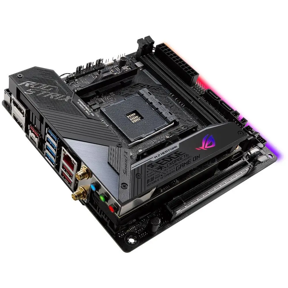 ASUS X570 Motherboard STRIX X570-I GAMING Supports Ryzen 5 5600G 5600/Ryzen 7 5700x3d 58003xd 5700x 5800x/Ryzen 9 5950X 5900