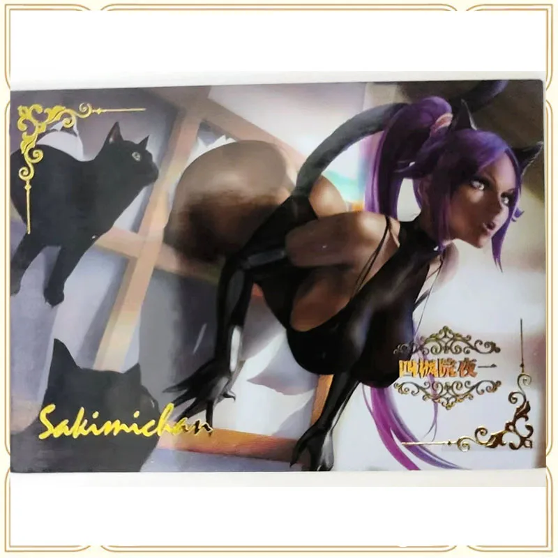 Anime Goddess Story ACG SAC Sexy Card Zelda Shihouin Yoruichi Kaisa Collection Card Toys for boys Christmas birthday present