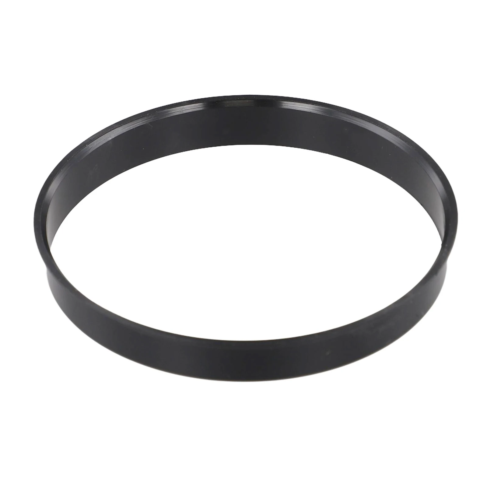 72.6mm Hub Centering Ring Hub Centering Ring Black Hub Centering Ring Plastic Simple Installation Practical Hub Centering Ring