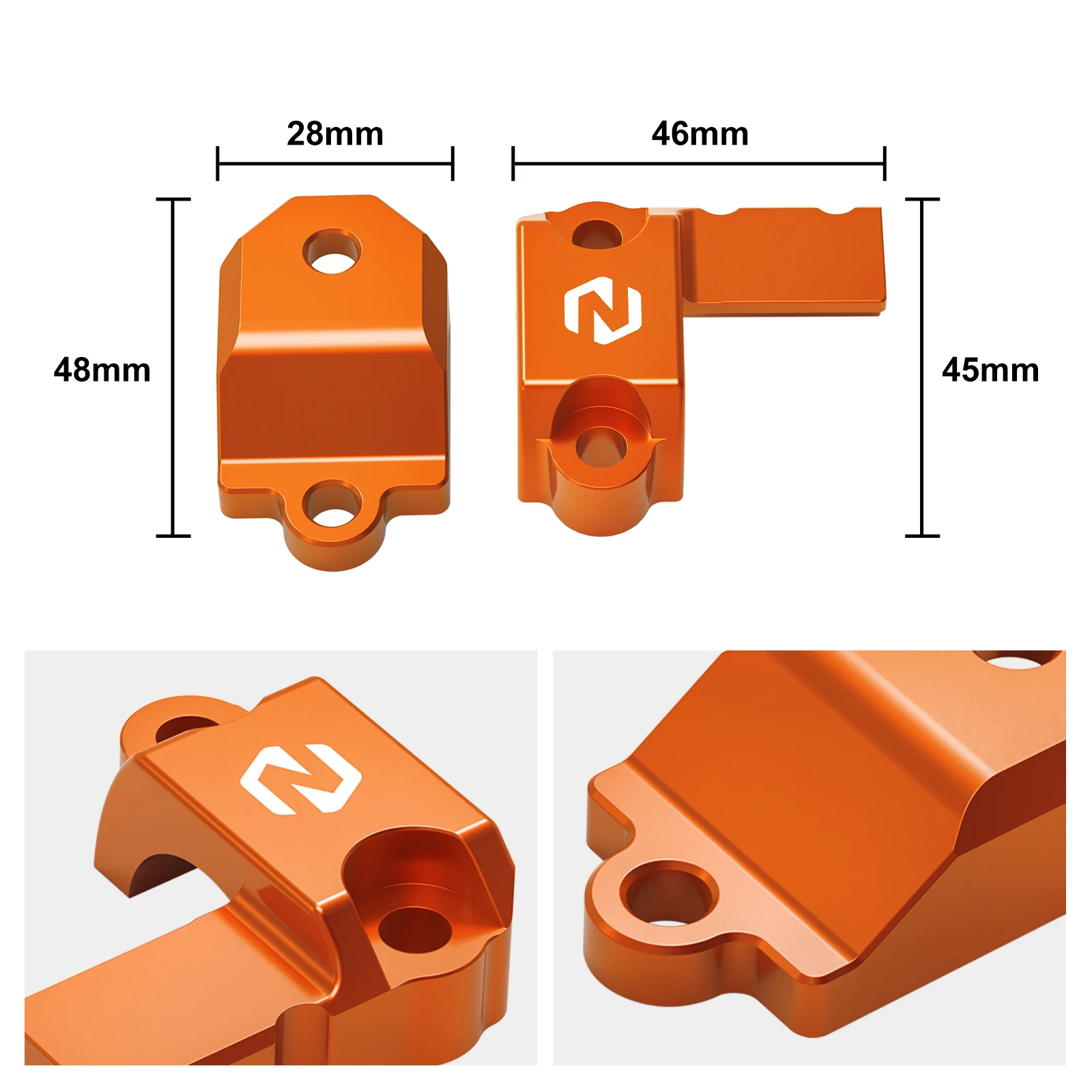Для KTM EXC 300 TPI 2018-2023 EXCF 350 SXF 250 SXF 450 2013-2023 EXC 300 250 2006-2018 Защита главного цилиндра для Beta RR 300
