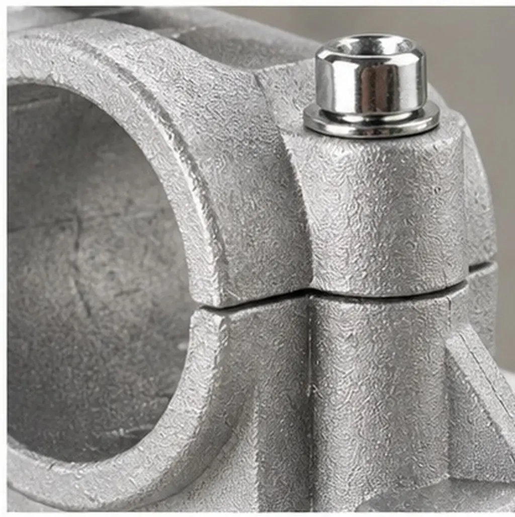 Heavy Duty Aluminum Handle Bracket Clamp 26Mm Side Mount for Trimmers Edgers Brush Cutters Enhanced Stability Lawn Mower