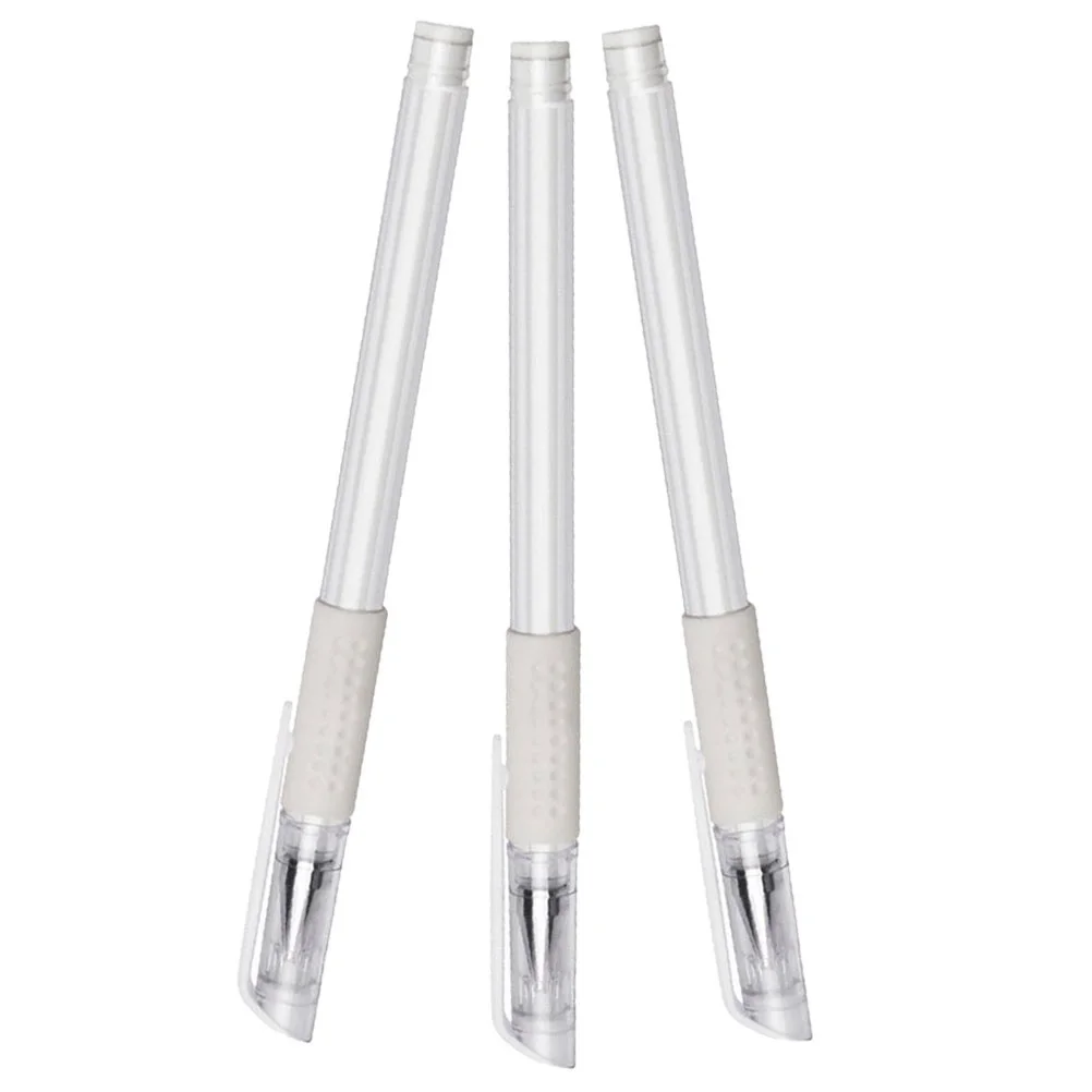 Stylo marqueur de peau Anti-huile étanche, 3 pièces, pour cartographie de tatouage des sourcils, Microblading, outil de maquillage professionnel pour Salon de beauté