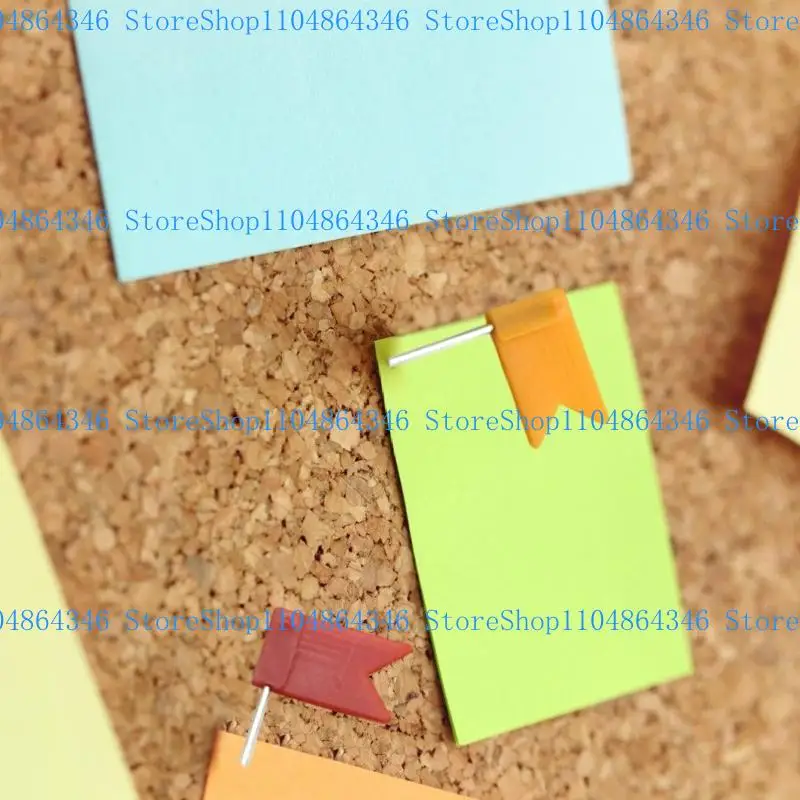 5ASD 50PCS Flagowe piny kciuki Dekoracyjne pushpin