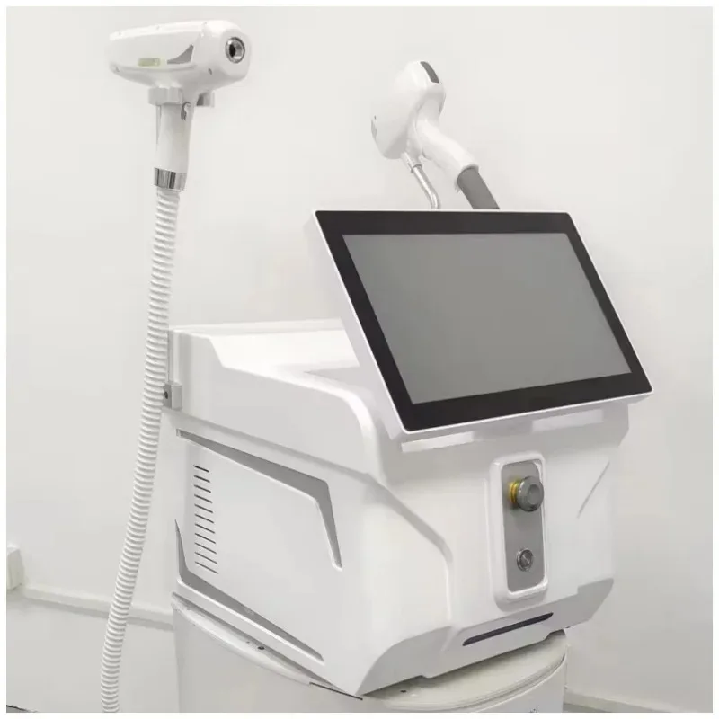 

2025 2in1 Soprano Titanium Ice 4000W Diode 755 808 940 1064nm 4 Wavelength Laser ND:YAG Machine Painless Hair Removal Machine