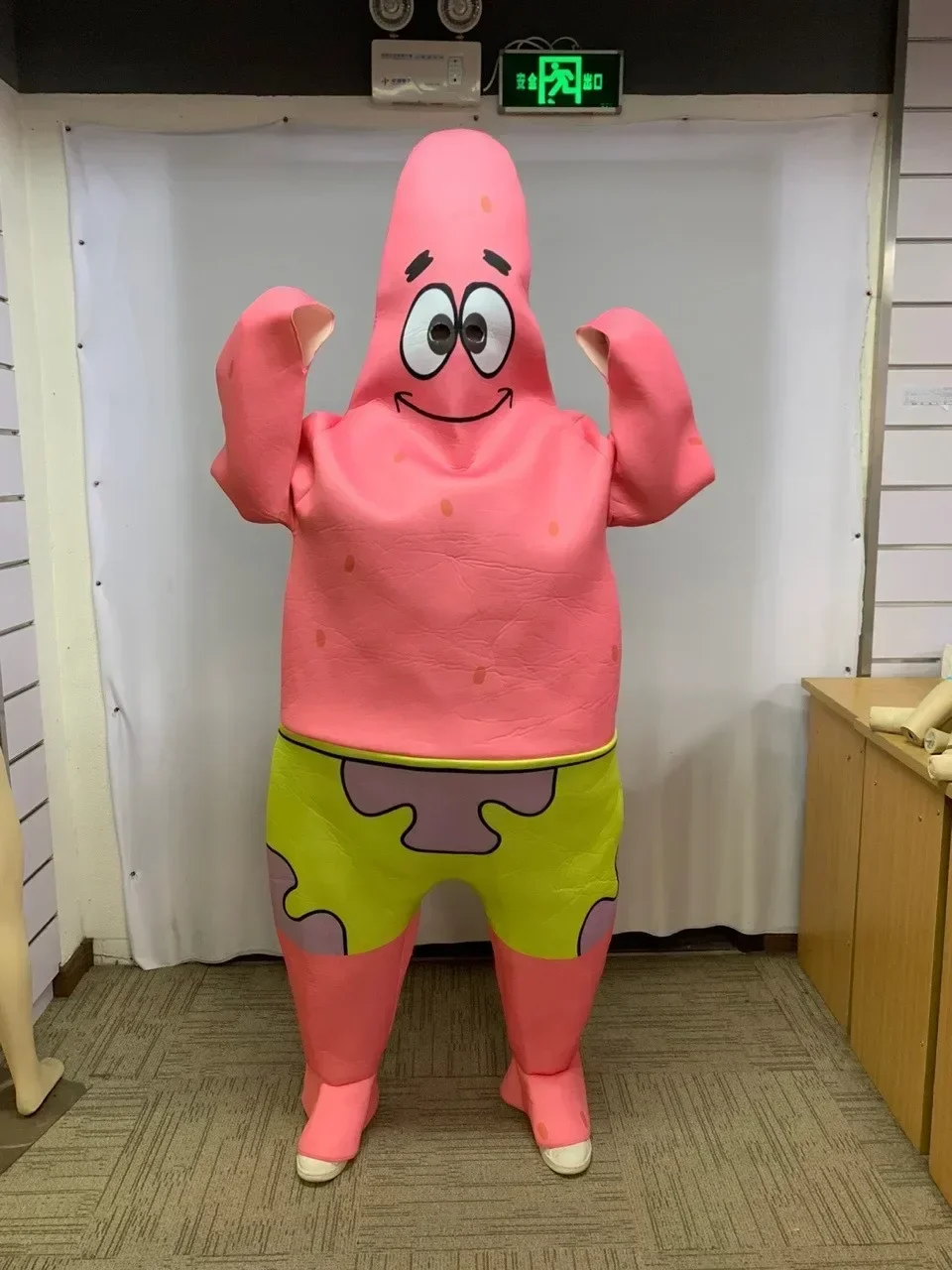 Halloween Bob Esponja Acting Patrick ropa de actuación para adultos disfraz de muñeca de Anime disfraces Cosplay ropa de fiesta de Carnaval lindo