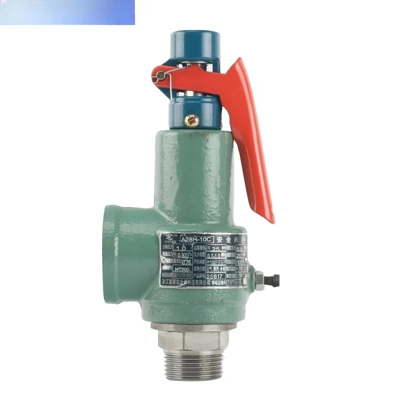 

Пружинный предохранительный клапан A28H-16T Регулируемый предохранительный клапан давления для резервуаров под давлением Резервуары для хранения газа Бойлер Паровой DN15--50