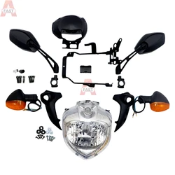 Suitable For YAMAHA FZ6N FZ6 FZ-6N 2004 2005 2006 Motorcycle Headlight Set Fit Headlamp Assembly Housing Turn Signals Set