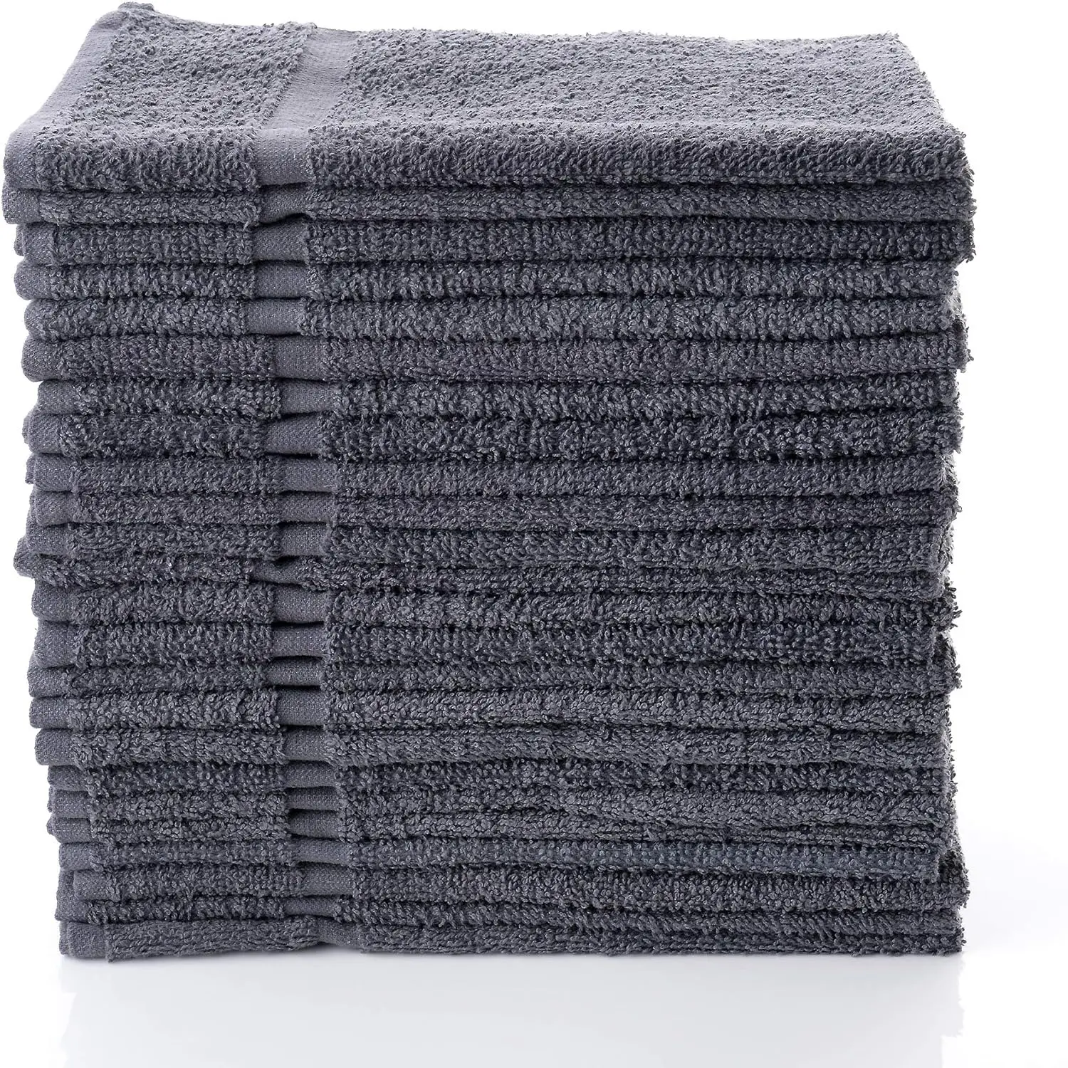 

Gray Hand Towels, 12 Count, Soft and Absorbent
