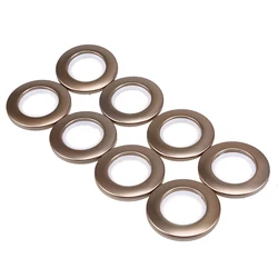 Plastic Curtain Grommets, Curtain Eyelet, Roman Ring Clips, Low Noise, DIY Rings, Bathroom Decor, Inner Diameter, 40mm, 8Pcs