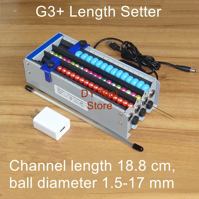 1.5mm Single/Double/Multi-Channel Electric Beading Tool G3, G4, G6: Automatic Needle Alignment with Spacer Beads