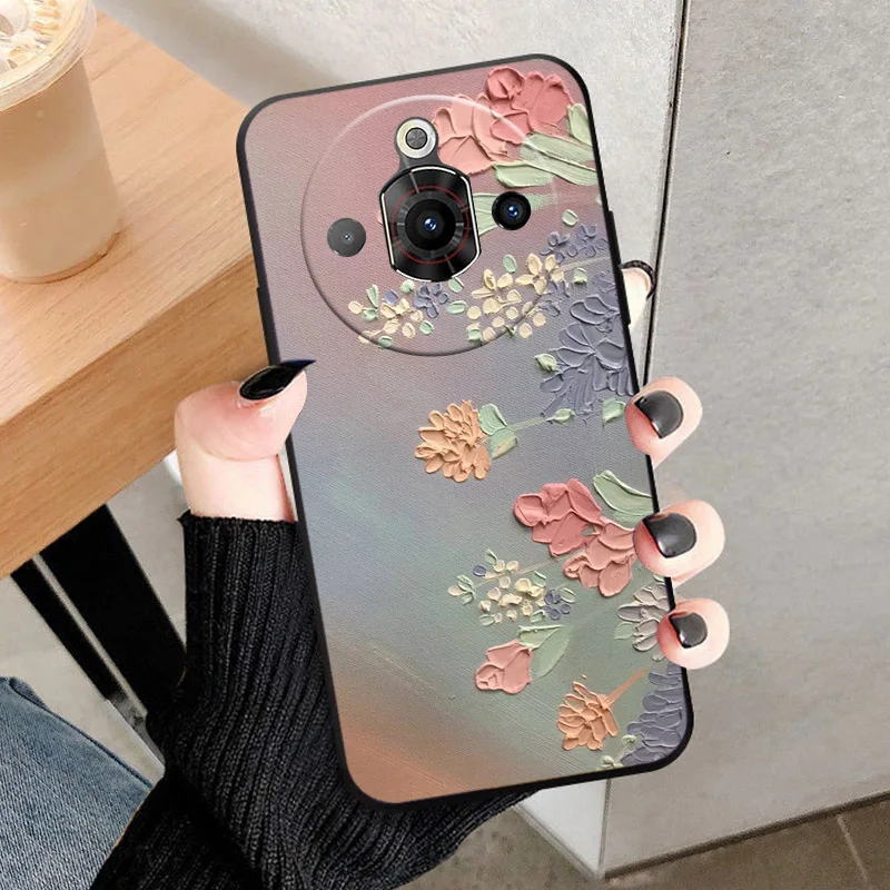 For ZTE Nubia Focus Pro Soft Case TPU Silicone Funda Covers For Nubia Z70 Ultra Phone Case Nubia Neo TPU Silicone Shell Coque