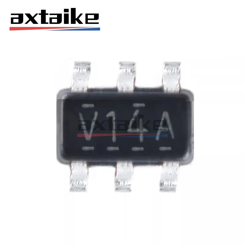 

10PCS NC7WV14P6X SC-70-6 NC7WV14 V14A V14B V14* SMD ULP-A Dual Inverter With Schmitt Trigger Input CMOS Converter IC