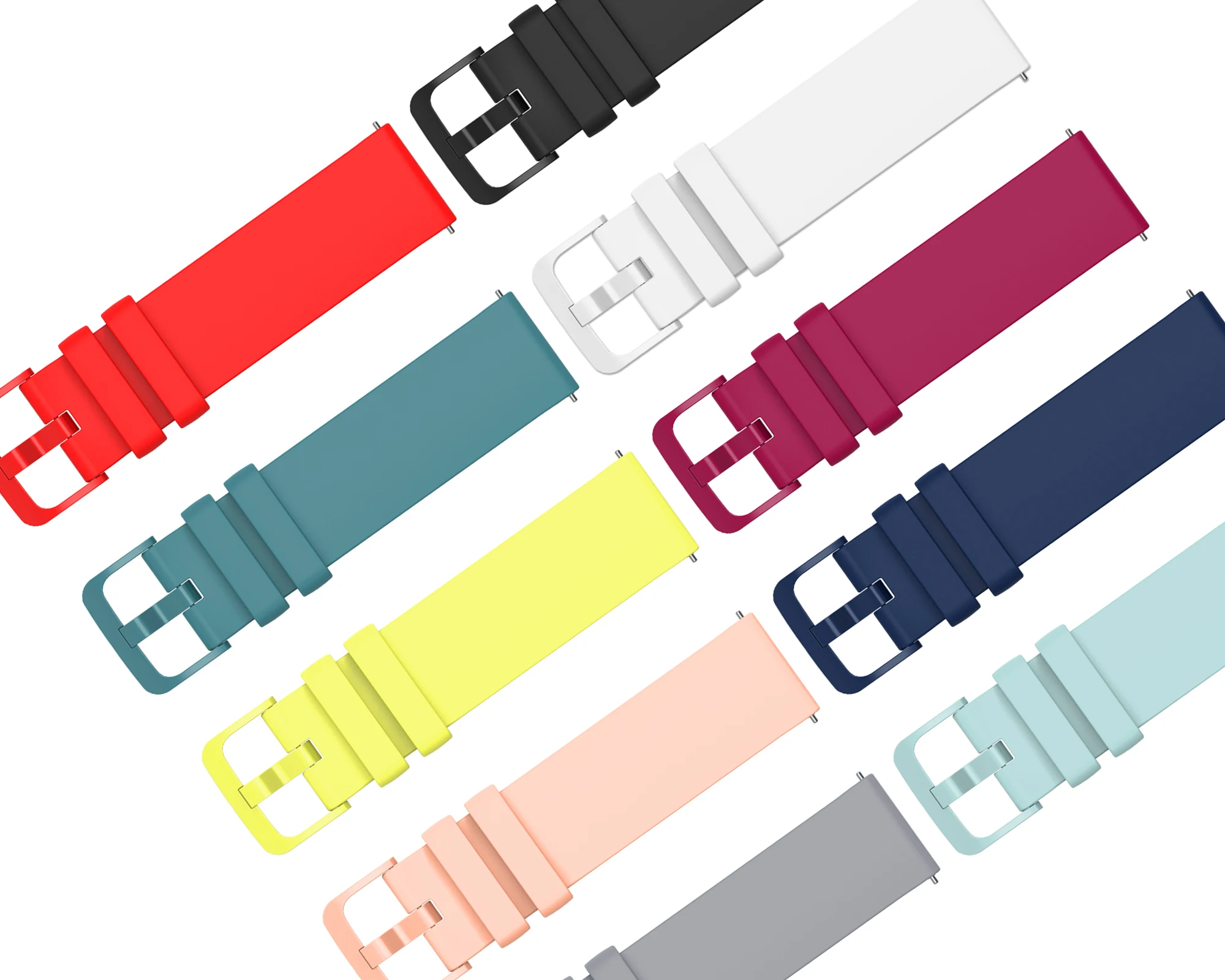 20mm 22mm silicone strap for Garmin Venu 3 2 Vivomove Garmin 165 Trend Fashion bracelet wristband for Forerunner 965 955 265 255