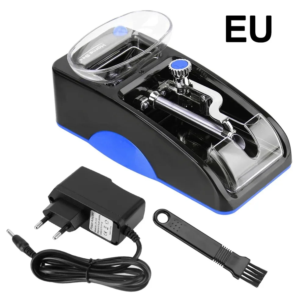 Portable Cigarette Rolling Machine 6.5/8mm Slim Electric Tobacco Injector Filling Maker Smoking Accessorie Support EU US AU Plug