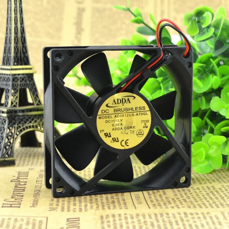 AD0812US-A70GL 8025 8cm Chassis Fan/Power Supply Fan 0.3a