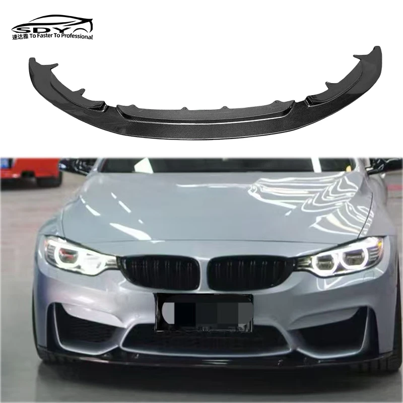 

F80 F82 M3 M4 High Quality Carbon Fiber GT4 Style Front Bumper Lip Front Diffuser Lip for F80 F82 M3 M4