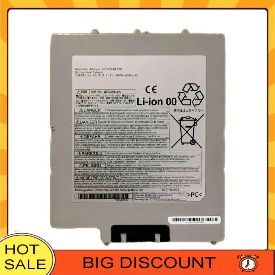

Прочный аккумулятор для планшетного ПК Panasonic VZSU84A2U емкостью 4100 мАч, высокая совместимость для ноутбука