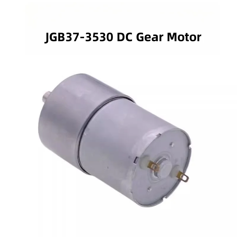 12V24V 10W JGB37-3530 DC Gear Motor 3530 Eccentric Shaft Low Speed Adjustable High Torque Forward And Reverse DIY Model CW/CCW