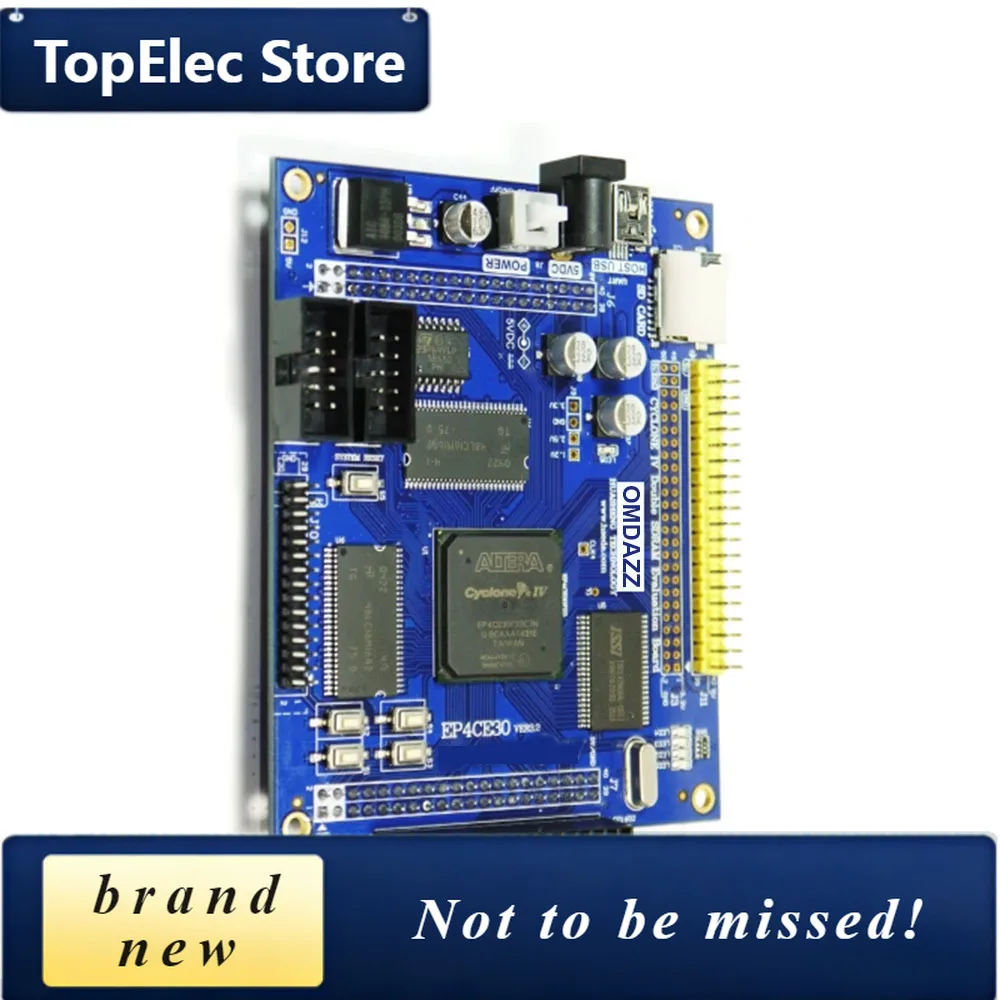 TopElec FPGA Development Core Board For Altera CycloneIV EP4CE30 Model, With 256Mb SDRAM For SOPC Learning, Electronics Practice